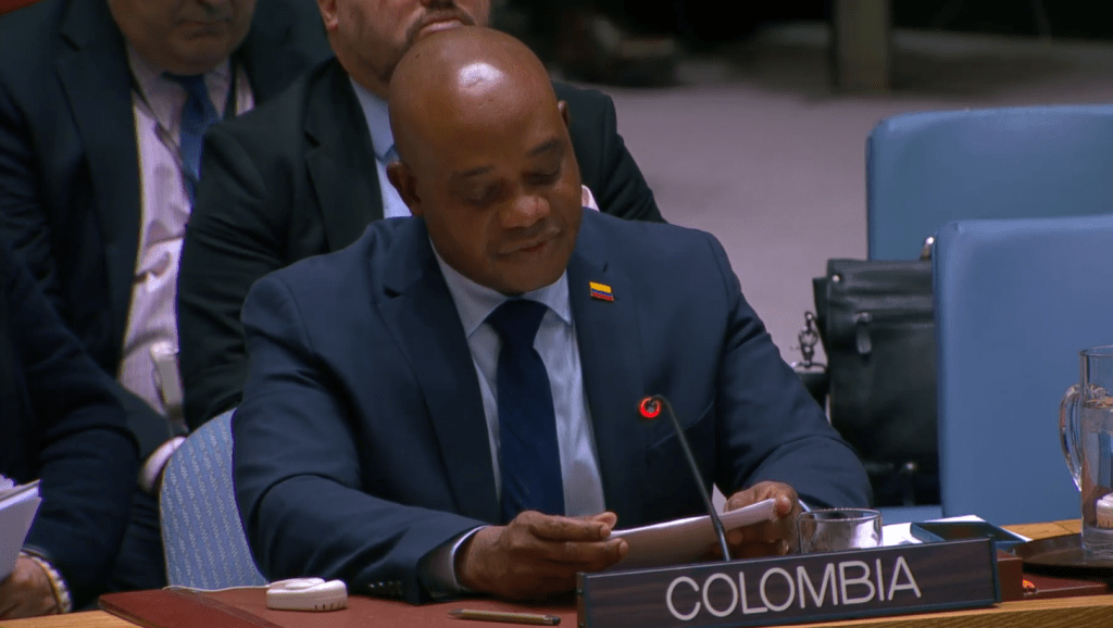 Canciller Luis Gilberto Murillo denuncia ante la ONU la crisis humanitaria en el&nbsp;Catatumbo