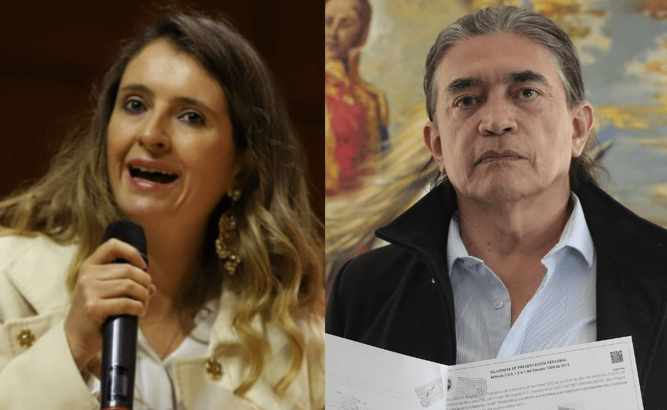 Paloma Valencia y Gustavo Bolívar discuten por posible caída de la reforma&nbsp;pensional