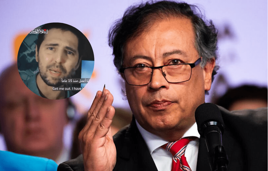 Petro urge a Hamás liberar a Elkana Bohbot y promete recomponer lazos con&nbsp;Israel