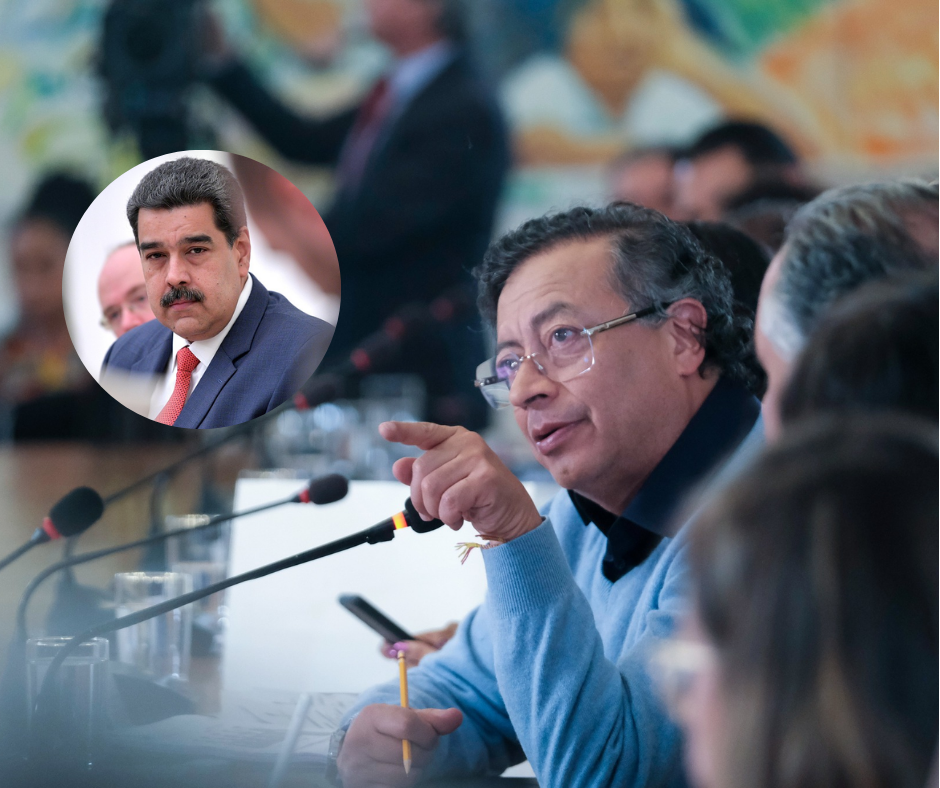 Petro insiste en desconocer a Maduro como líder de&nbsp;Venezuela