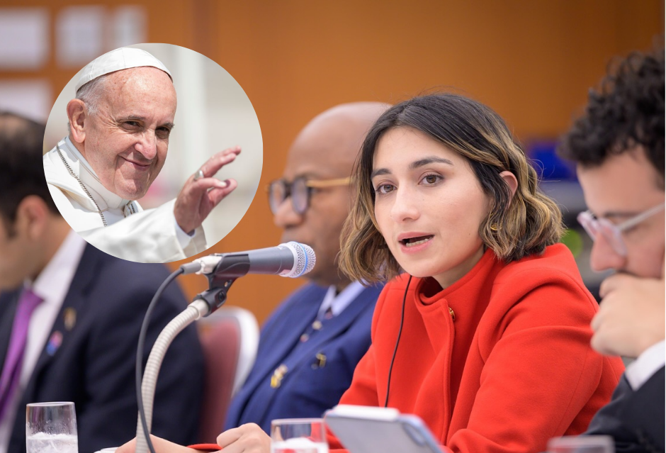 Canciller Laura Sarabia expresa su pesar por la muerte del papa&nbsp;Francisco