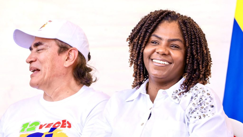 Francia Márquez y Gustavo Bolívar encabezaron las marchas del 1.º de mayo en&nbsp;Cali