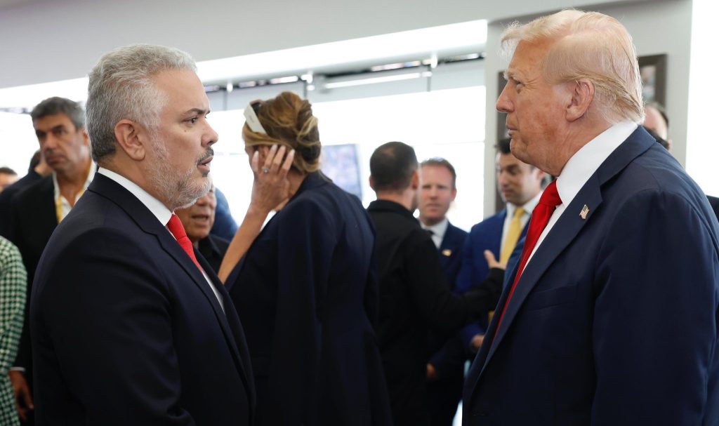 Duque se reunió con Trump durante la final del Mundial de Clubes en Nueva&nbsp;Jersey