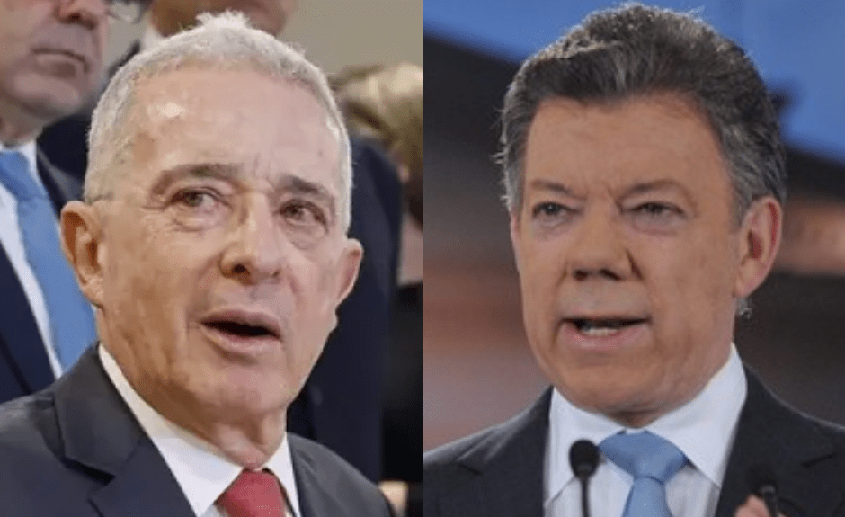 Álvaro Uribe acusa a Santos de “hipocresía” por asistir a homenaje de Miguel&nbsp;Uribe