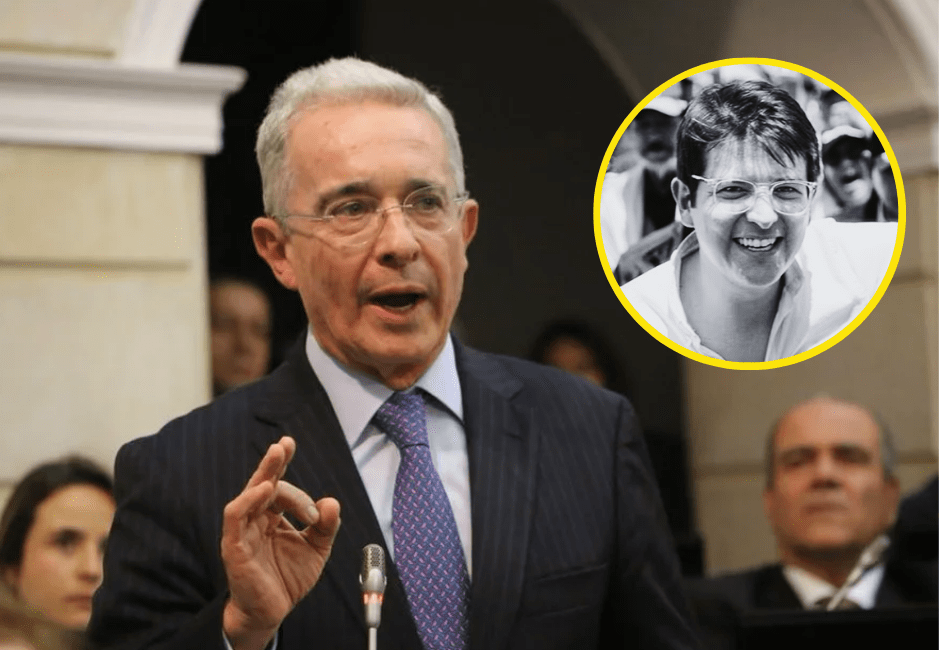 Álvaro Uribe rinde homenaje a Miguel Uribe Turbay en el parque El Golfito de&nbsp;Bogotá