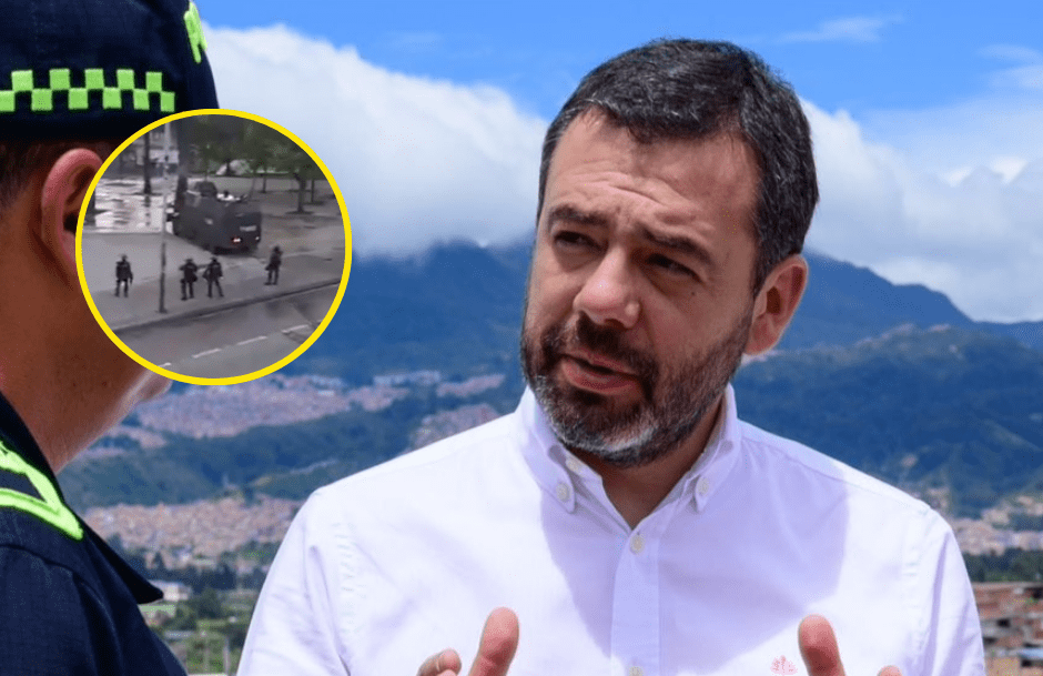 Galán ordena intervención policial tras disturbios frente a la Universidad&nbsp;Nacional