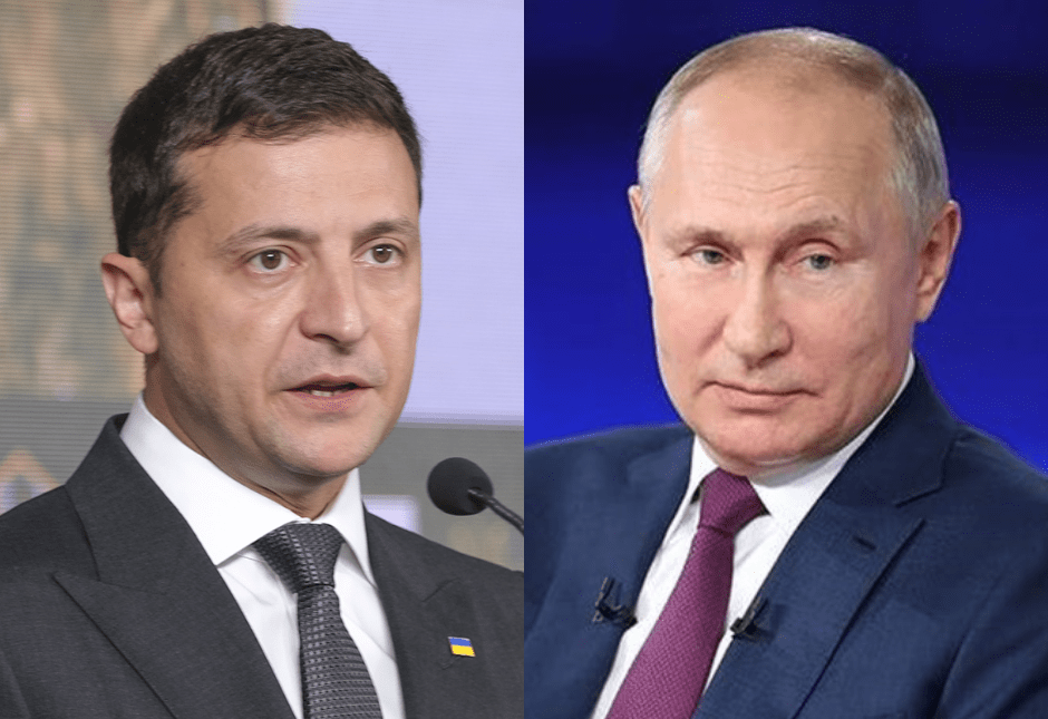 Zelenski rechaza invitación de Putin a Moscú y lo reta a ir a&nbsp;Kiev