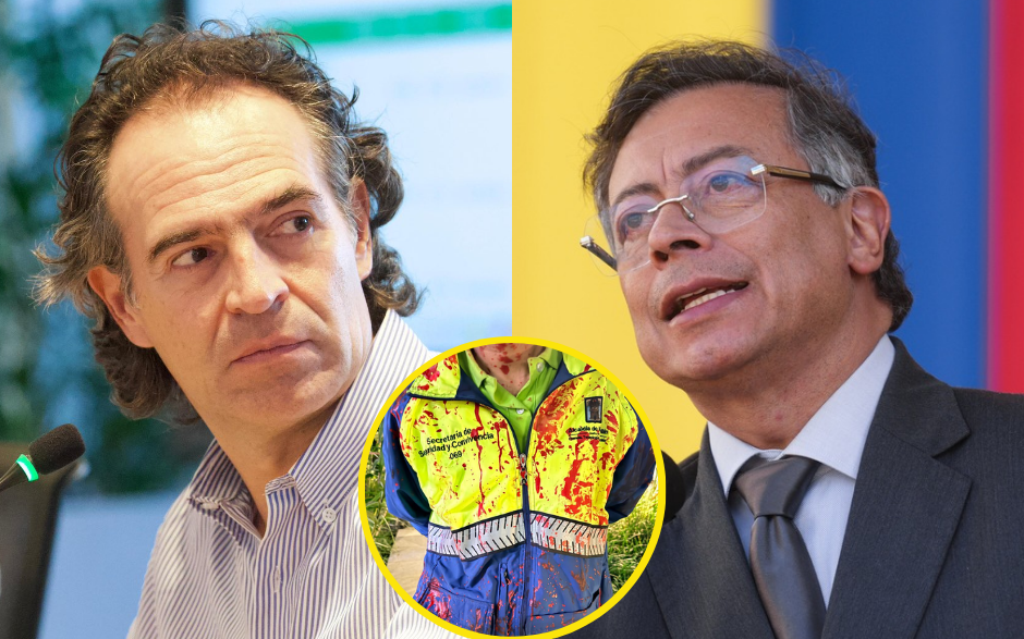 Agarrón entre Gustavo Petro y Federico Gutiérrez por disturbios en marchas pro-Palestina que terminaron en&nbsp;caos