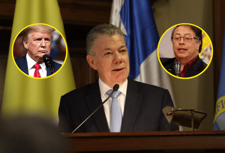 “Petro busca provocar a Trump”: Santos habla tras la escalada diplomática con EE.&nbsp;UU.