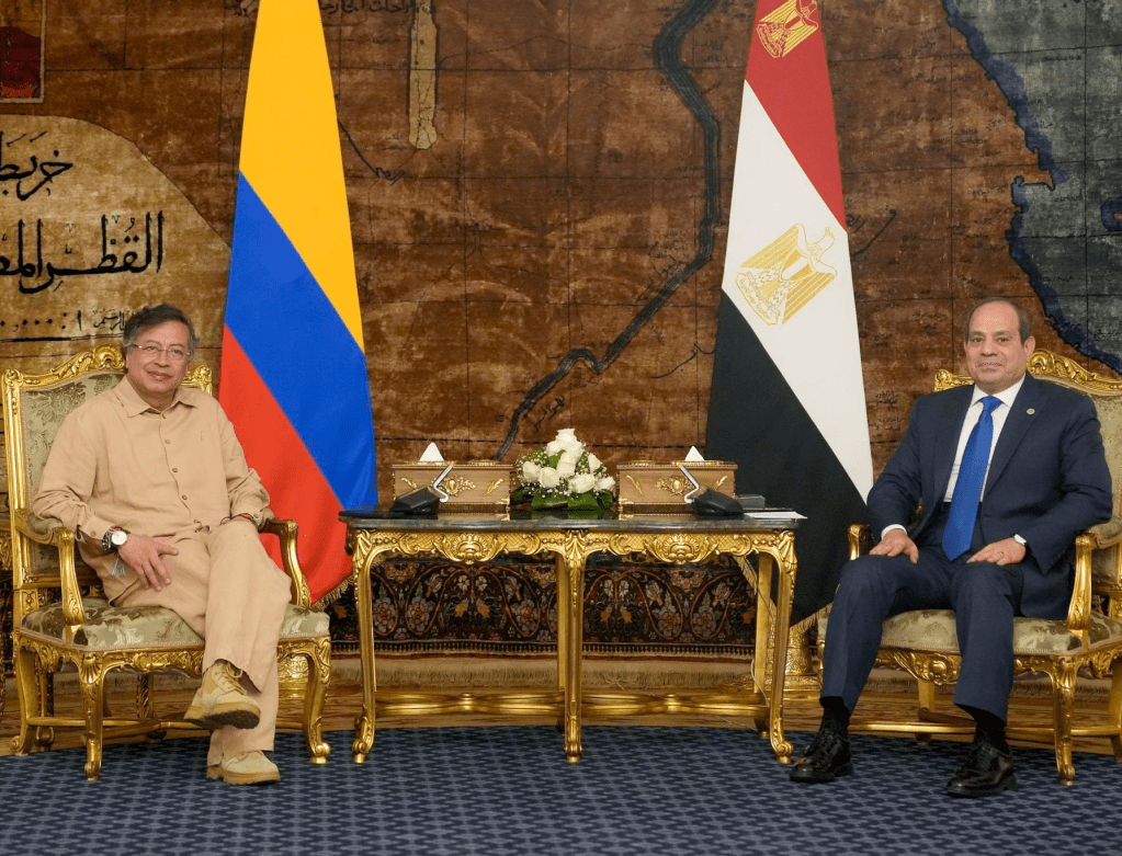 Desde Egipto, Gustavo Petro anuncia que Colombia participará en la reconstrucción de&nbsp;Gaza