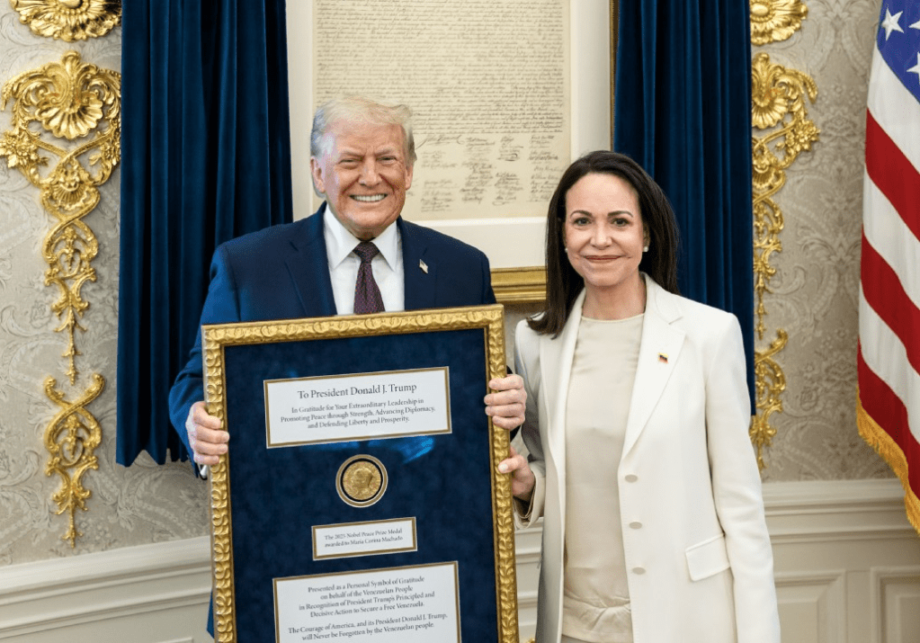 “Patético y absurdo”: fuerte indignación en Noruega tras la entrega del Nobel de Paz de Machado a&nbsp;Trump
