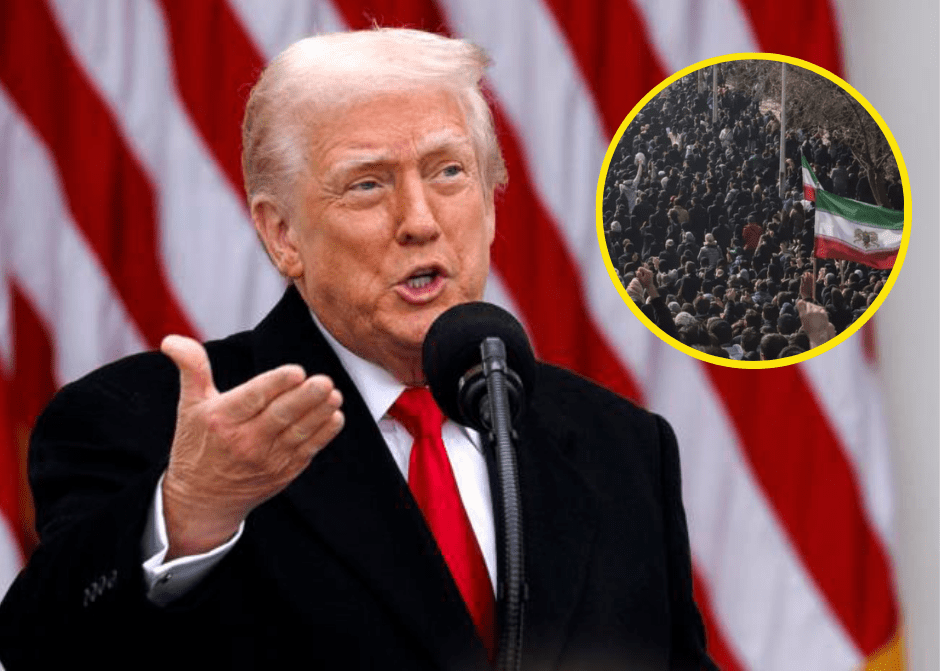 “Estamos listos para actuar”: Donald Trump lanza advertencia al gobierno iraní tras muertes en las manifestaciones