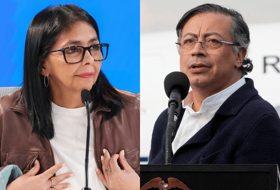 Delcy Rodríguez visitará Colombia en los próximos días y se reunirá con Gustavo Petro