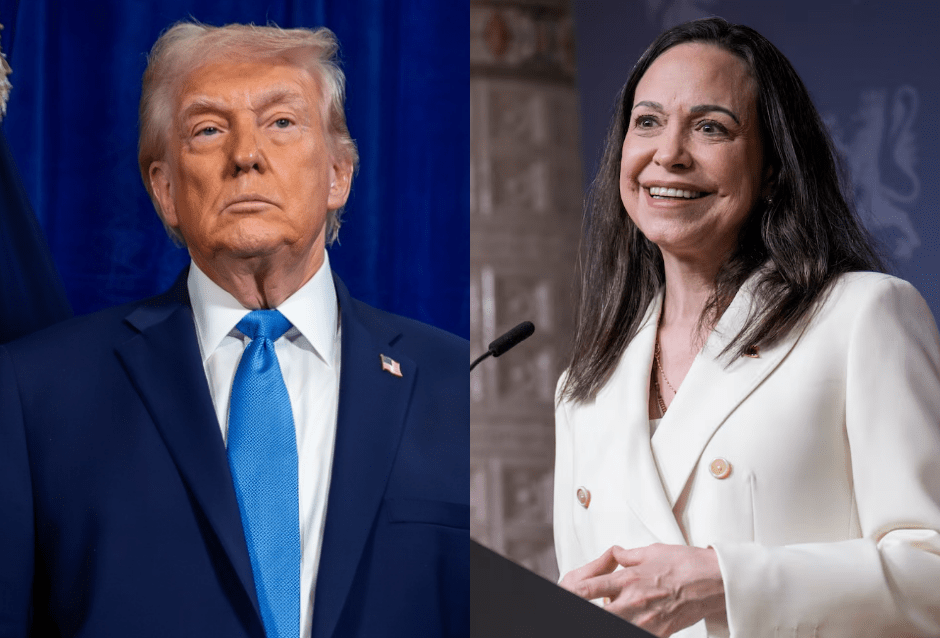 Trump confirma que se reunirá con María Corina Machado la próxima semana en&nbsp;Washington