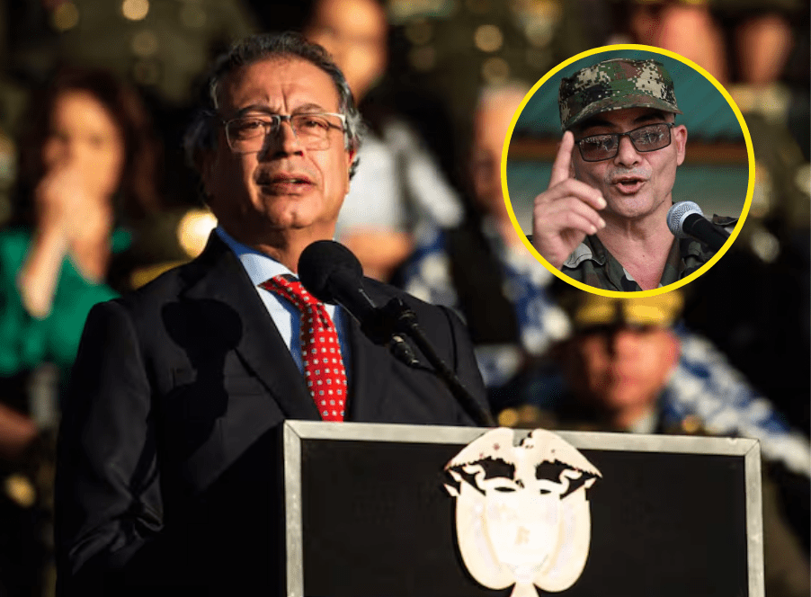 Petro rechaza llamado de Iván Mordisco a un frente contra EE. UU. y lo vincula al&nbsp;narcotráfico