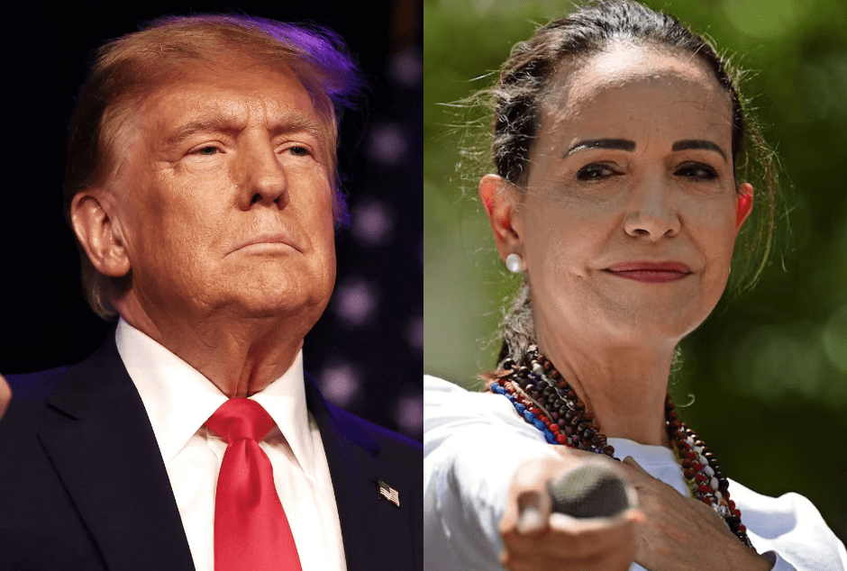Donald Trump se reunirá con María Corina Machado en la Casa Blanca tras su encuentro con el&nbsp;Papa