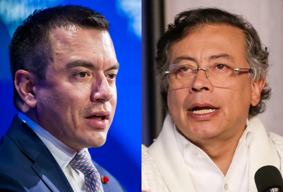 Daniel Noboa anuncia arancel del 30% a importaciones colombianas