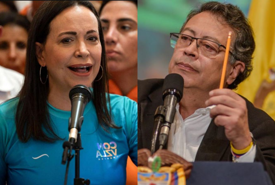 María Corina Machado critica a Petro por pedir que Maduro sea juzgado en&nbsp;Venezuela