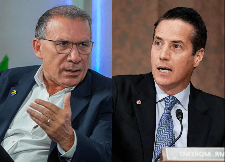 Roy Barreras y Bernie Moreno se reunieron con antelación a reunión&nbsp;Petro-Trump