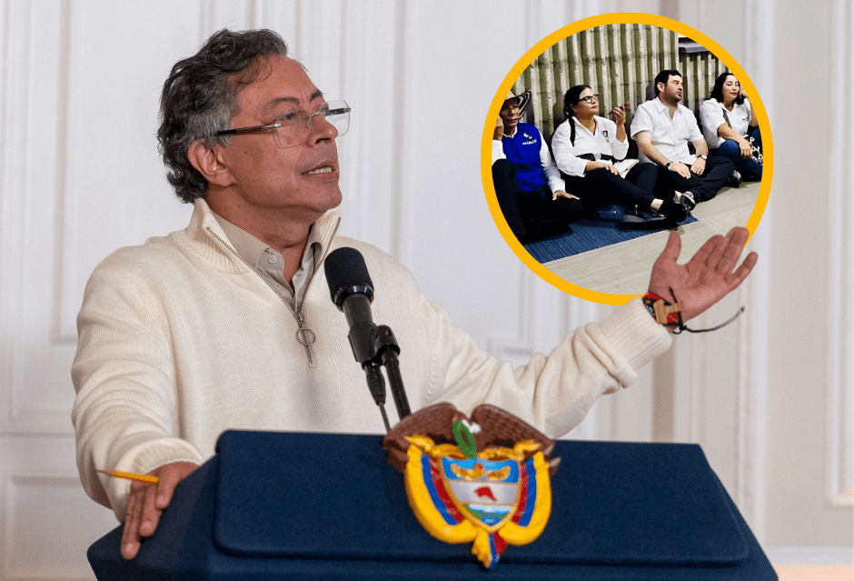 Tirados en el piso: alcaldes de Córdoba no pudieron entrar al Consejo de Ministros de&nbsp;Petro