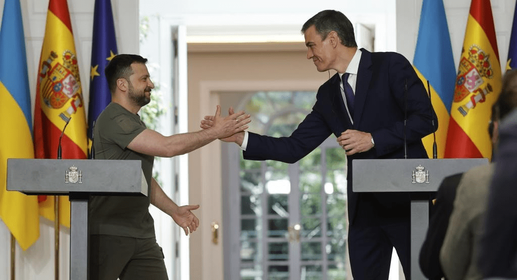 Zelenski viajará a Madrid para reunirse con Pedro&nbsp;Sánchez