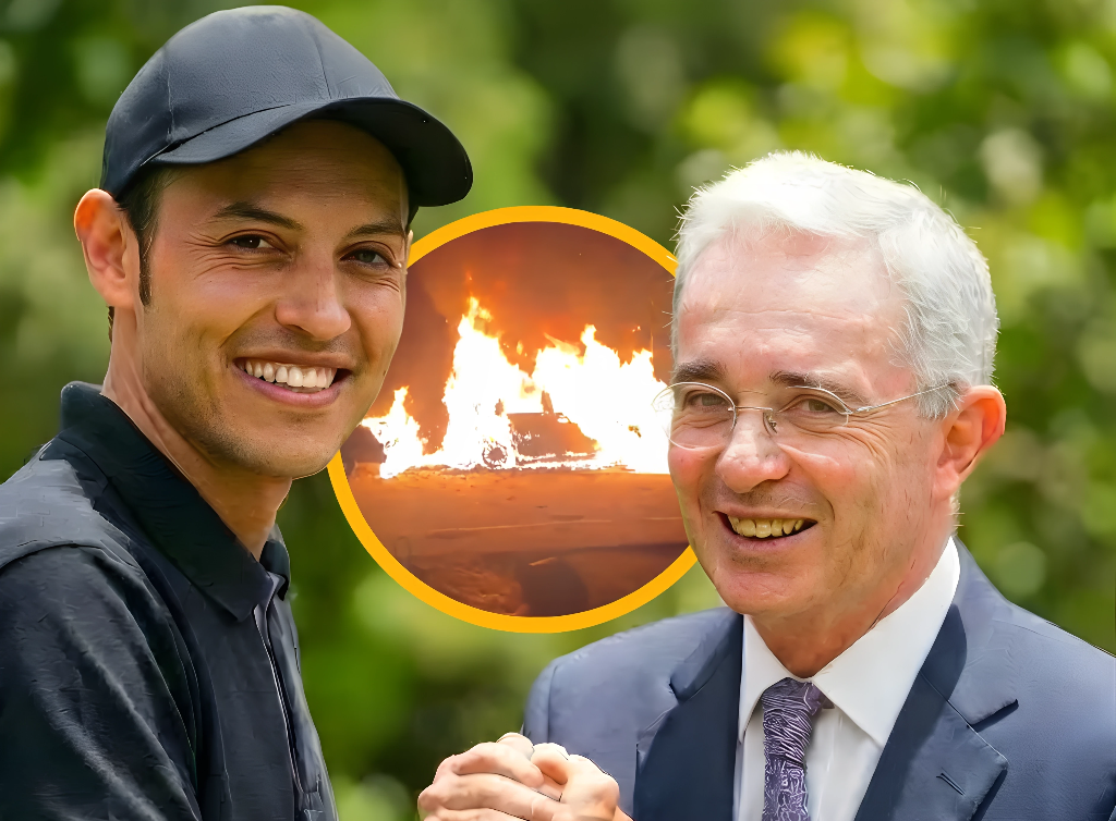 Centro Democrático amanece con su carro de campaña hecho&nbsp;cenizas