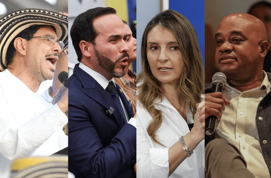 Tras los anuncios de las fórmulas vicepresidenciales, así quedó definido el tablero electoral