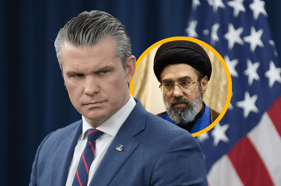 Pete Hegseth asegura que Mojtaba Jameneí, líder de Irán, está herido y probablemente desfigurado