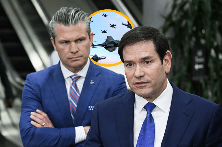 Sobrevuelos de drones activan alerta en residencia de Hegseth y&nbsp;Rubio