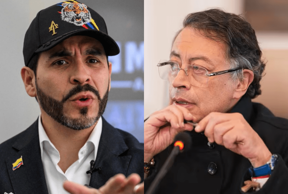 Fuerte choque entre De la Espriella y Petro por presuntos nexos del presidente con narcotraficantes