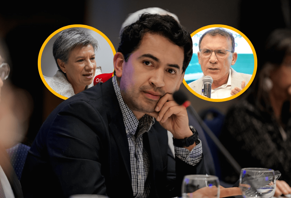 Briceño compara su campaña con reposiciones de Claudia López y Roy Barreras