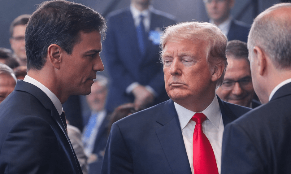 La disputa entre Sanchez y Trump por las bases militares termina en chantaje&nbsp;económico