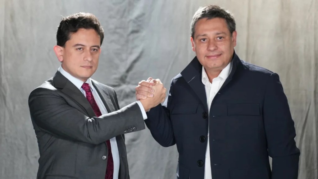 Mauricio Lizcano elige a Luis Carlos Reyes como su fórmula vicepresidencial