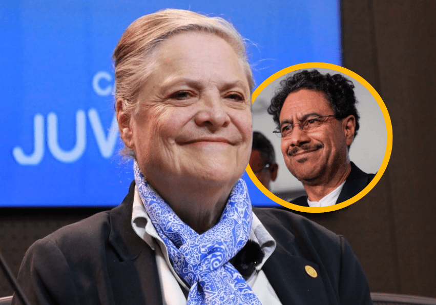 Clara López se retira de la carrera presidencial y apoya a&nbsp;Cepeda