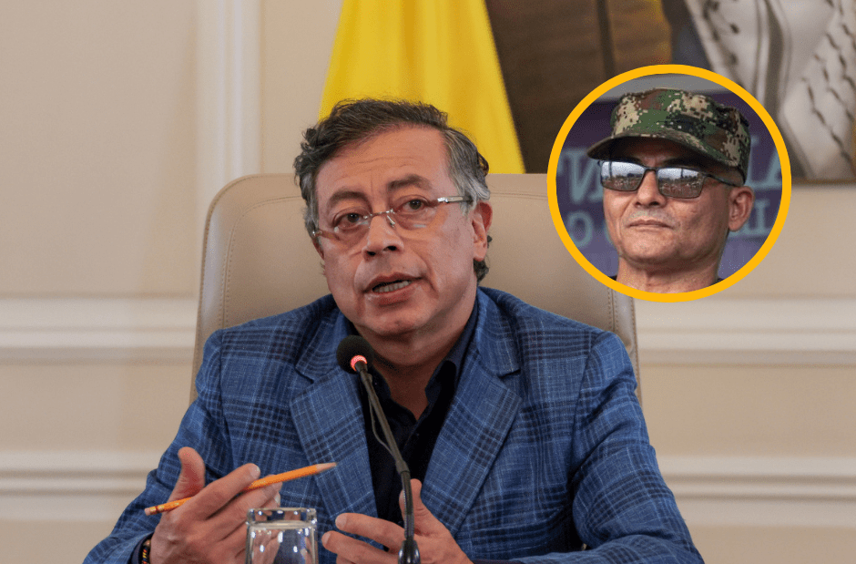 Petro denuncia que alias «Iván Mordisco» tendría contactos dentro de la fuerza pública