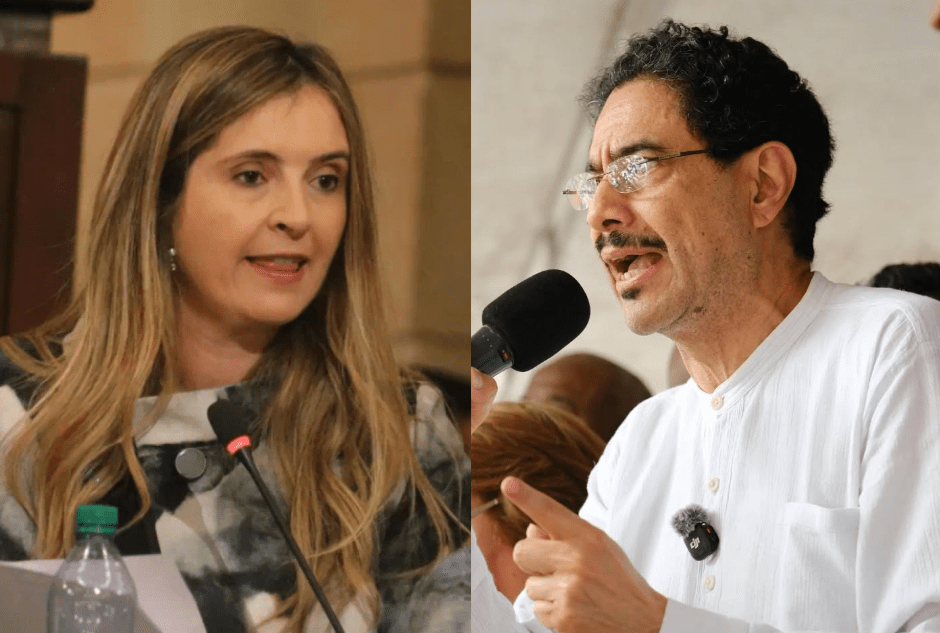 Paloma Valencia e Iván Cepeda protagonizan fuerte choque en el Senado por la polémica con alias&nbsp;“Calarcá”