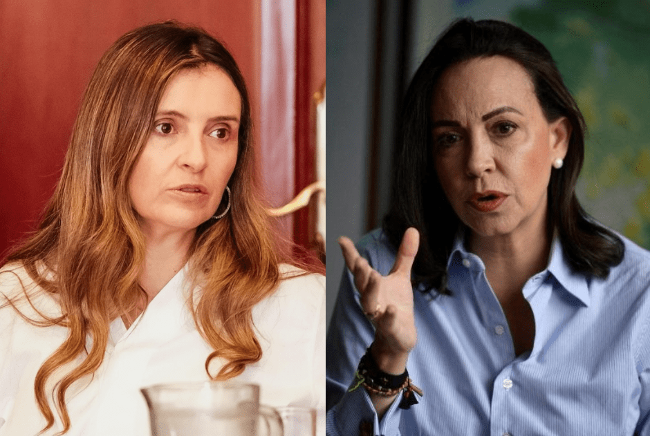 Paloma Valencia realizó una video llamada con María Corina&nbsp;Machado